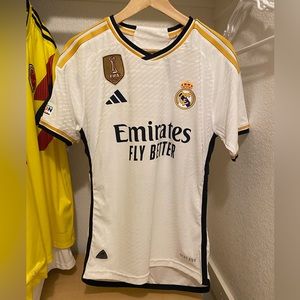 Replica Real Madrid Home Jersey Player Version (Bellingham #5)